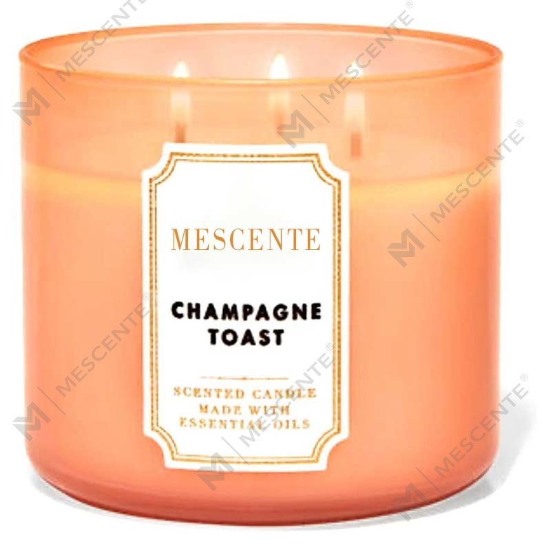M&Scent 손으로 만든 심지 3개 천연 재스민 향이 나는 소이 왁스 양초 선물, 개인 상표 아로마테라피 크리스탈 양초