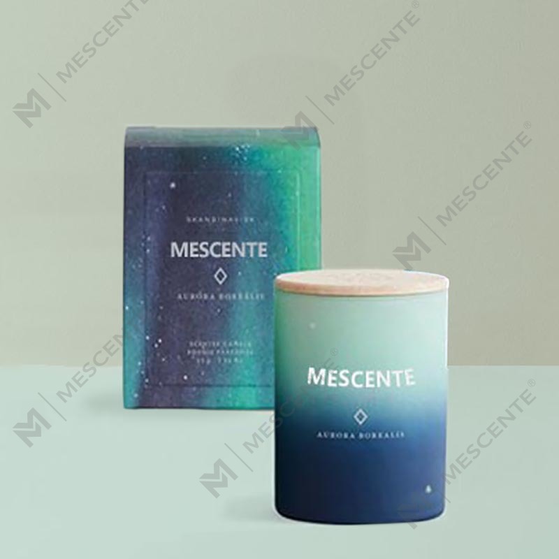 M&Scent 유리병에 담긴 맞춤형 개인 상표 홈 데코레이션 향초