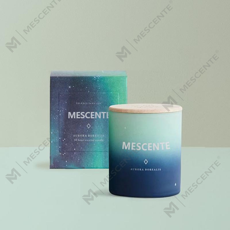 M&Scent 유리병에 담긴 맞춤형 개인 상표 홈 데코레이션 향초