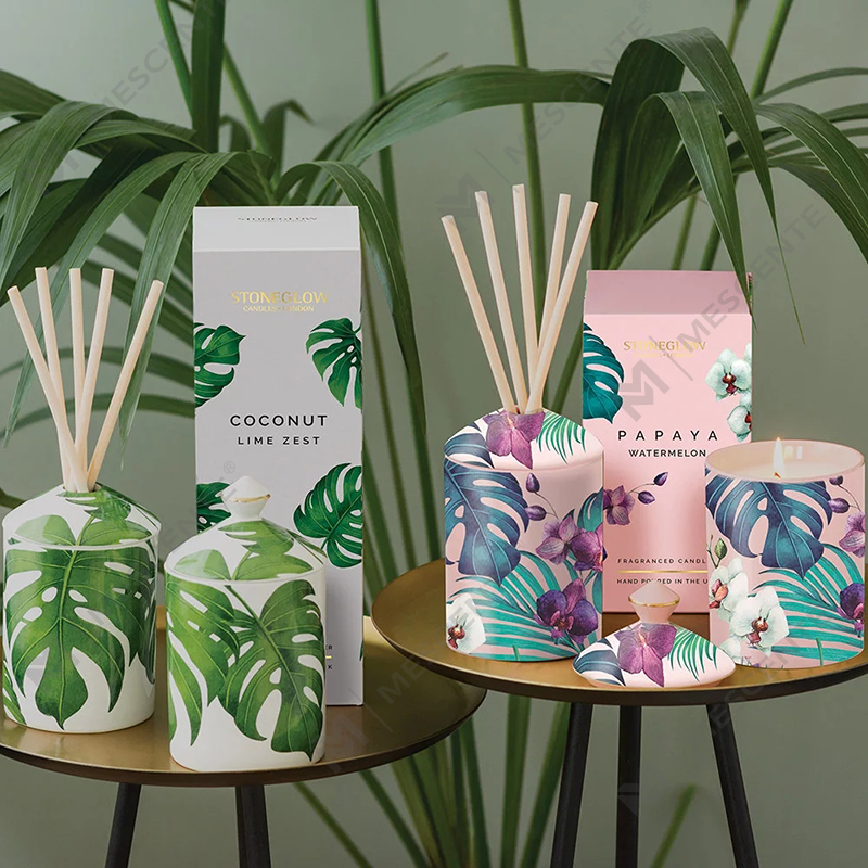 M&Scent 스페셜 디자인 컬러 Urban Botanics 텀블러 캔들(접이식 상자 포함)