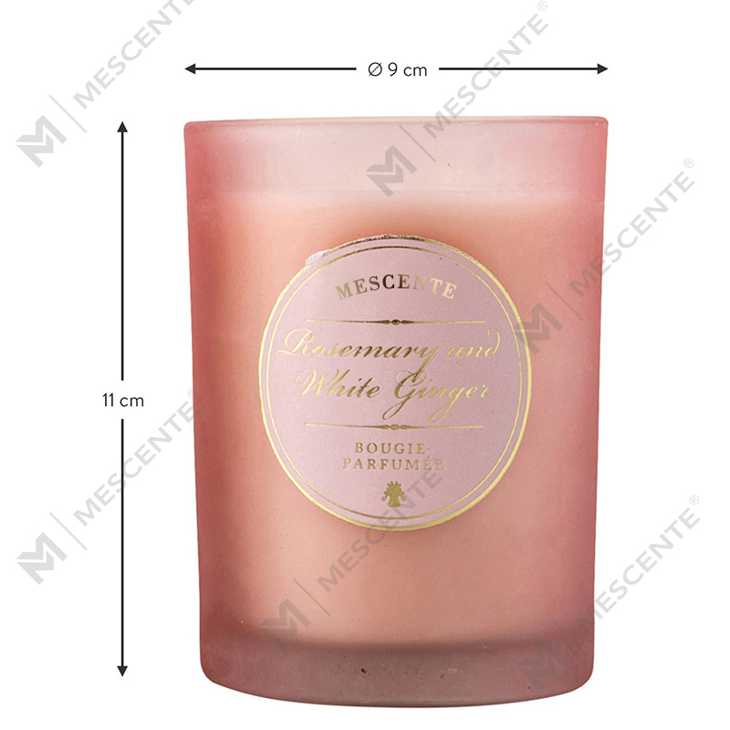 M&Scent 럭셔리 크리스마스 화이트 맞춤형 로고 향초