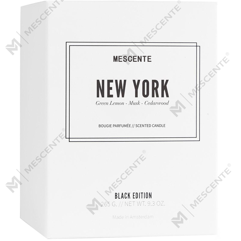 M&Scent 도매 럭셔리 개인 상표 블랙 맞춤형 로고 향초