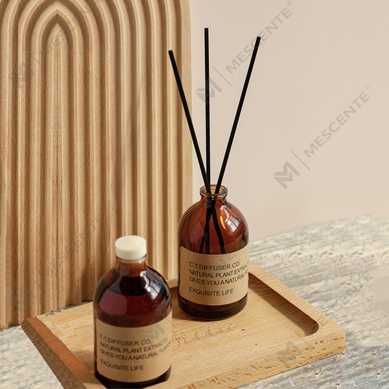 M&Scent 럭셔리 데코 홈 리드 디퓨저 및 향초 세트(박스 포장 포함)