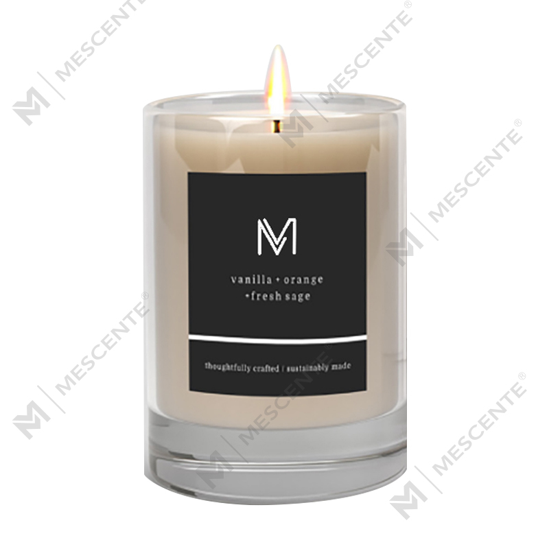 M&Scent 도매 공장 직접 고급 개인 상표 소이왁스 향초 대량 상자 포함