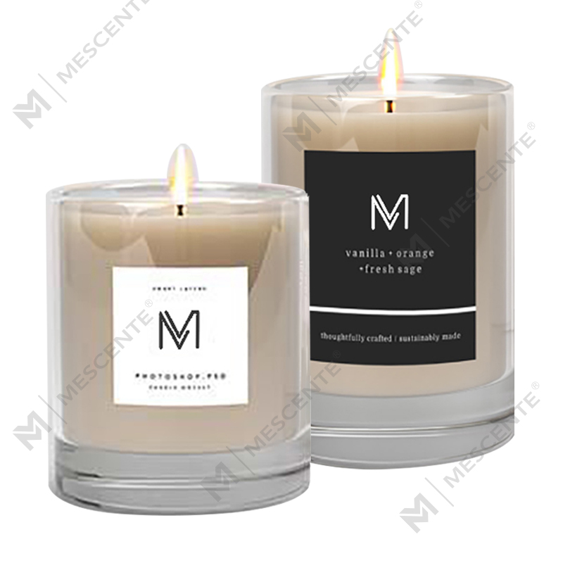 M&Scent 도매 공장 직접 고급 개인 상표 소이왁스 향초 대량 상자 포함