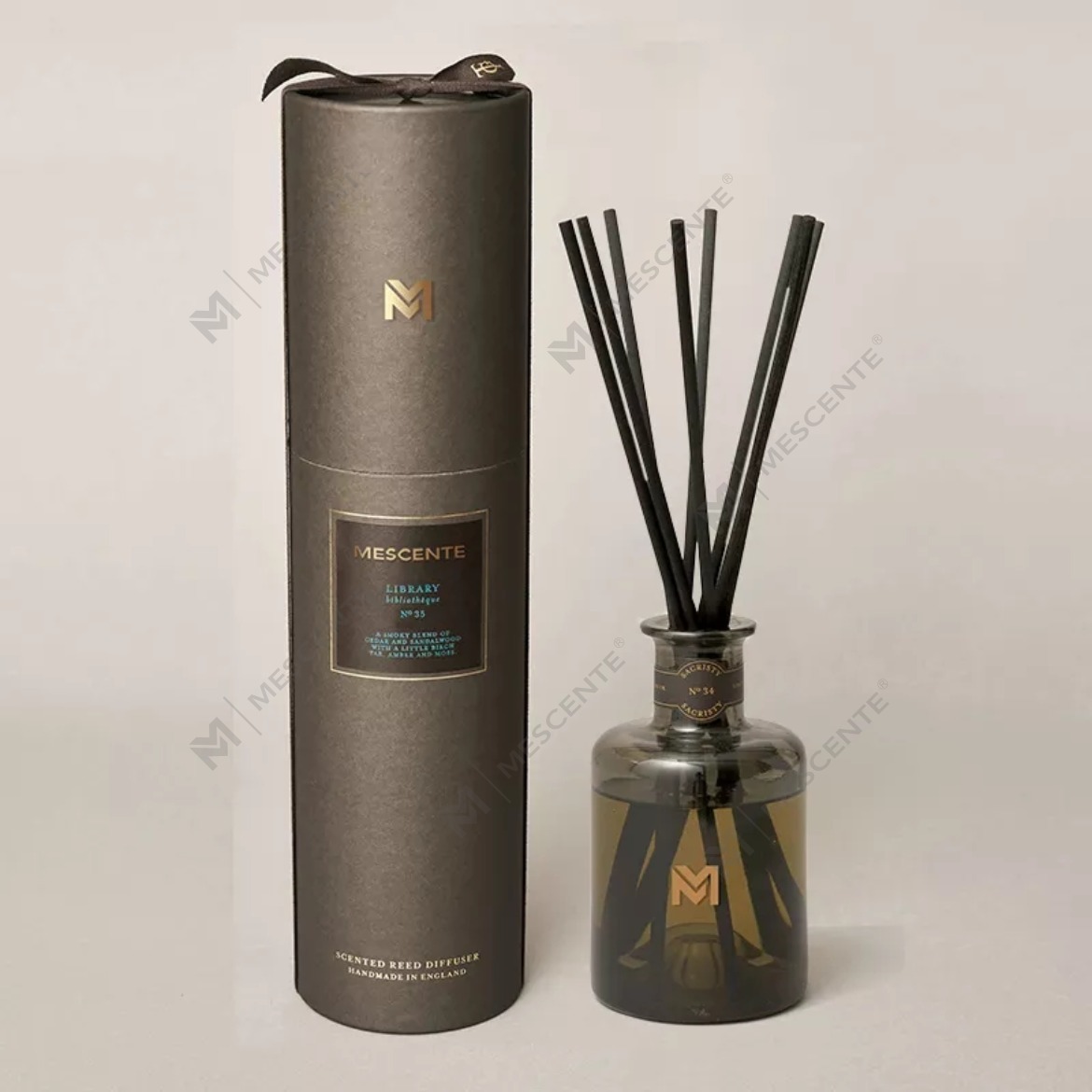 M&Scent 도매 럭셔리 500ml 블랙 병 디퓨저 리드 향수 리드 디퓨저 선물 상자 포함