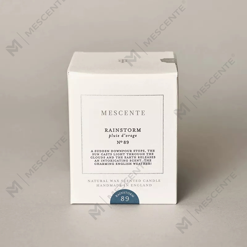 M & Scent 도매 새로운 고급 맞춤형 개인 라벨 크리스마스 크리스탈 항아리 뚜껑이 있는 Kerzen 향기로운 간장 캔들